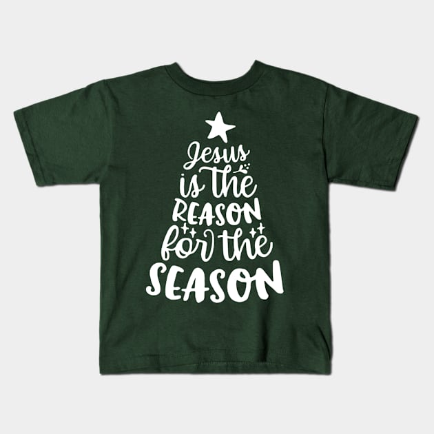 Jesus Is The Reason For The Season Christian Shirt Christian Christmas Gift Kids T-Shirt by saugiohoc994